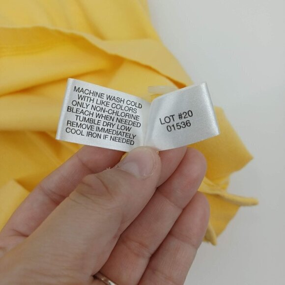 Coolibar UPF 50+ Yellow Polo Shirt Men's XL Short Sleeve Breathable Summer Beach - Picture 6 of 8